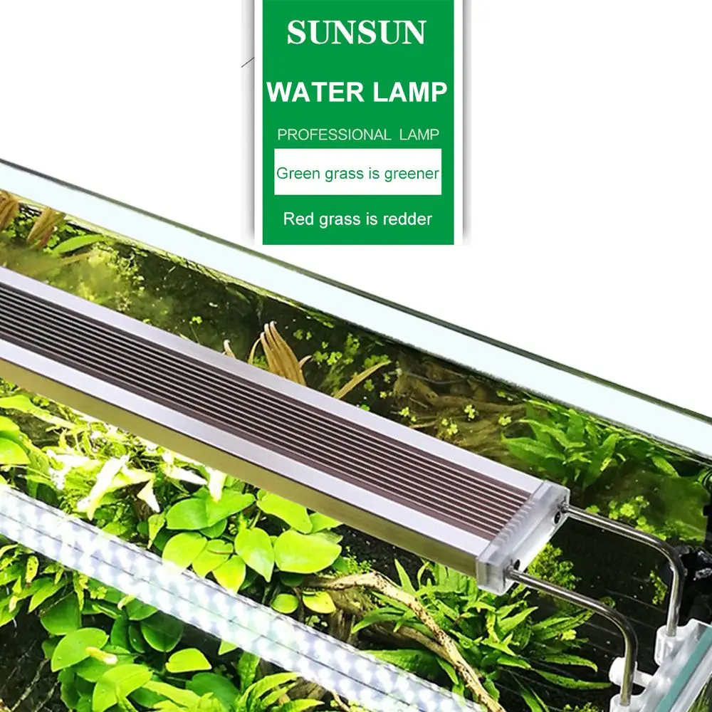 Аквариумные светодиодные лампы Beleuchtung 220V ADE Serie Slim 12 24 W для мостовой аквариумной