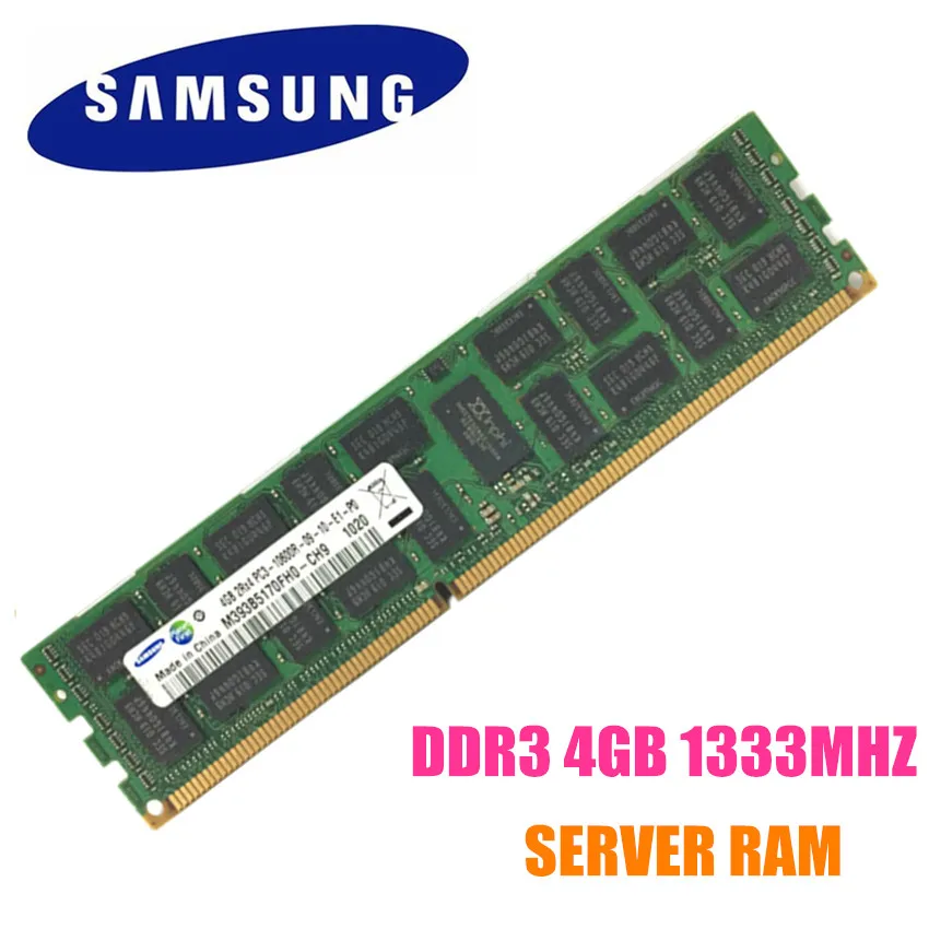 SAMSUNG 4 ГБ 8 оперативной памяти 16 Гб встроенной 4G 8G 16G DDR3 PC3 PC3L 10600R 12800R 14900R ECC REG 1600 МГц