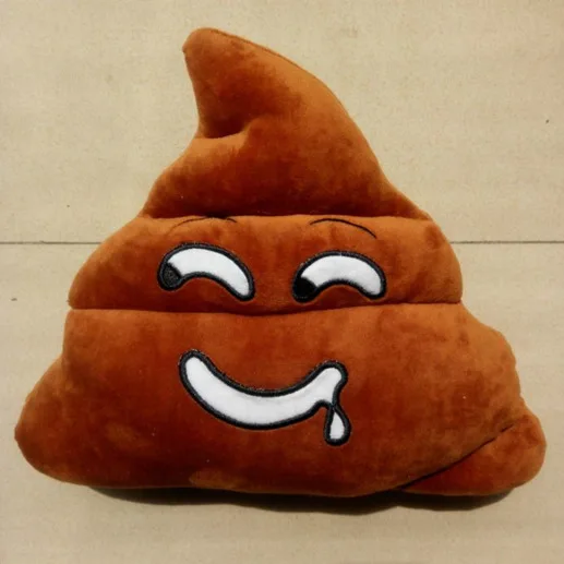 Emoji Pillows Poop Soft Smiley Emotion poop pillow Sofa Cushion Stuffed