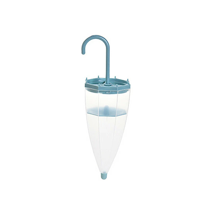 Подвесной влагопоглотитель в форме зонта многоразовая космическая интерьерная Сумка-осушитель влагопоглотитель для гардероба - Цвет: Blue