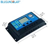 Controlador de carga Solar automático 10a/20A/30A 12V 24V controlador de carga Solar PWM con Panel LCD Solar regulador PV hogar ► Foto 3/6