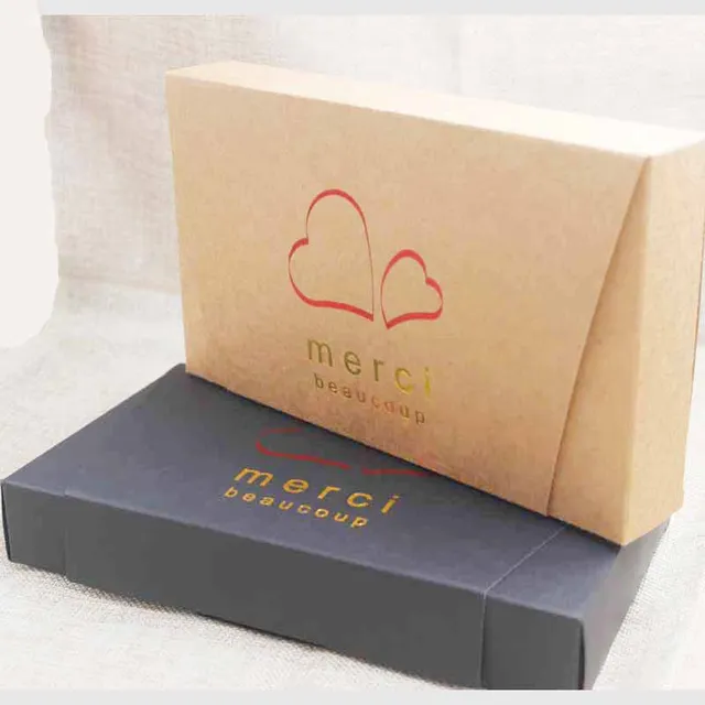 diy black kraft gift