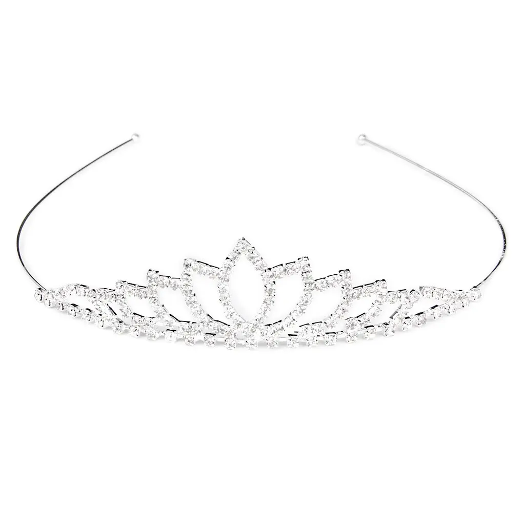 

Wedding Women Girl Rhinestone Headband Head Crown Princess Jewelry