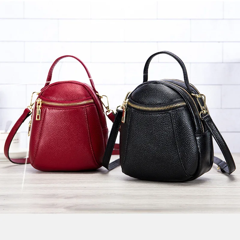 Женская сумка мессенджер из мягкой кожи многослойная|ladies bags|leather lady bagmessenger bag |