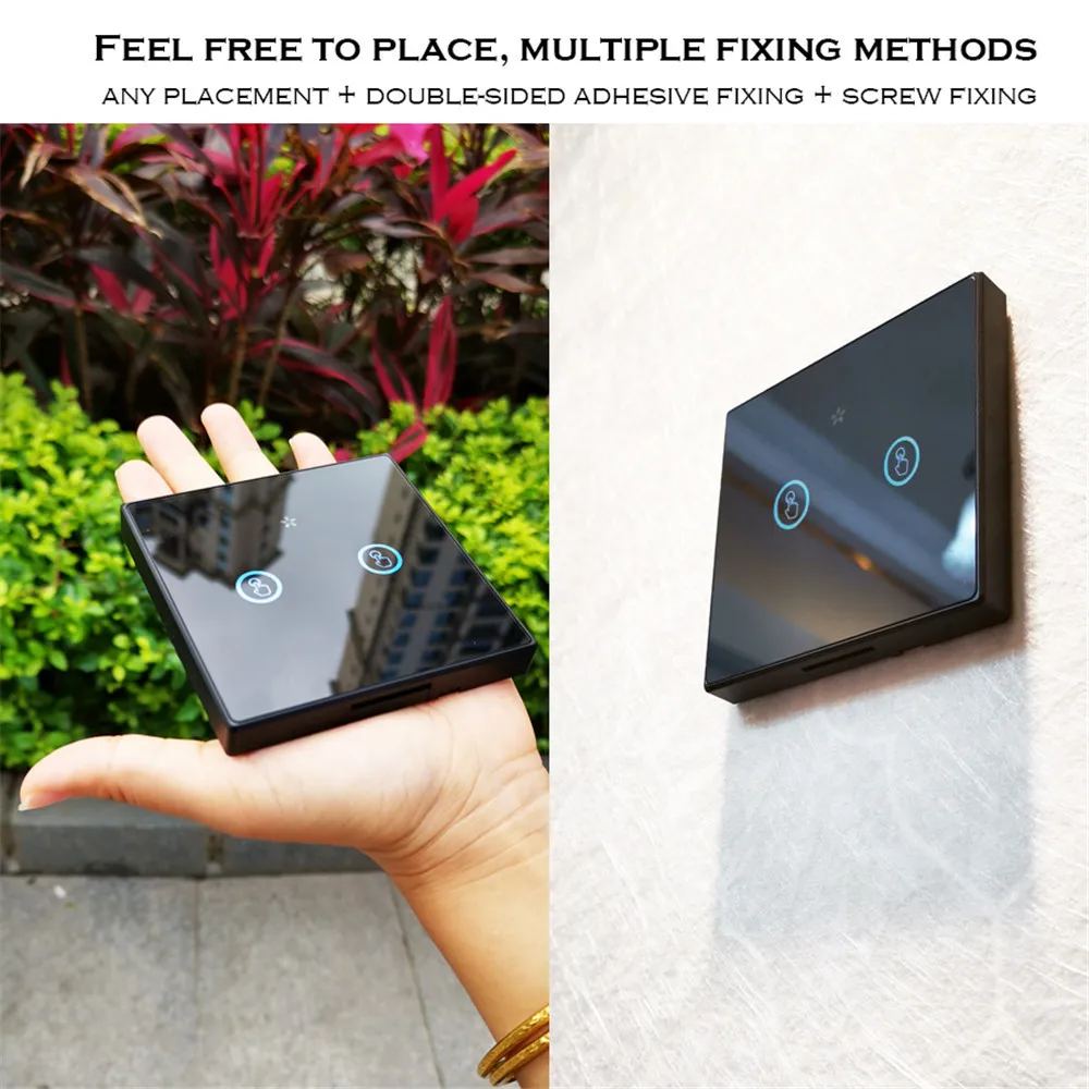 433Mhz TOUCH waterproof Wireless RF Remote Control Switch AC 110V 220V Receiver Wall Panel Transmitter Hall Bedroom Ceiling Lights Wall Lamps 7
