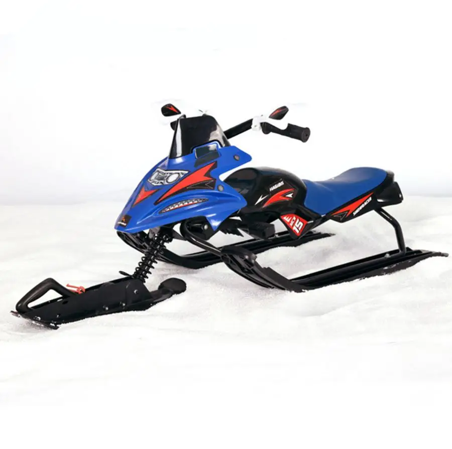 Children Sleigh Sled Skiing Snowman Cycle Snow Moto SnowRunner with