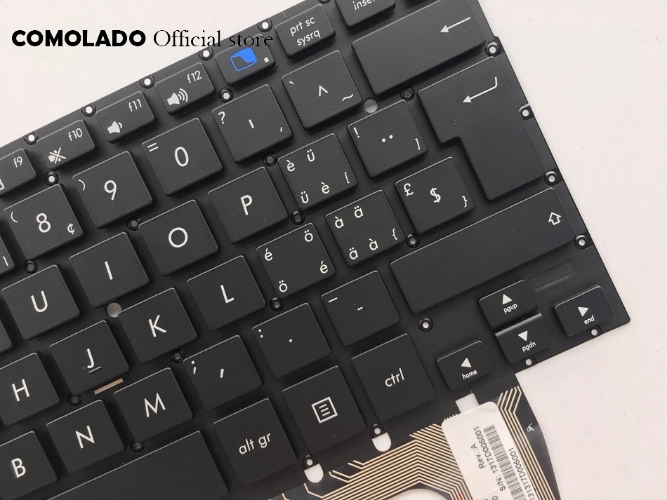 SW Swiss Keyboard For ASUS Taichi 31 Taichi31 Black Without Frame Laptop Keyboard SW layout (2)