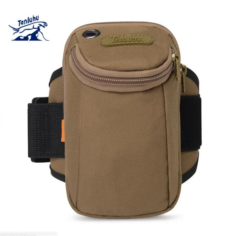 Marca para Mulheres dos Homens Bolsa para o Bolsa de Braço para o Telefone de Pulso à Prova Água ao ar Pacote de Pesca Bolsas de Golfe Tanluhu Correndo Livre Perna S322 d’