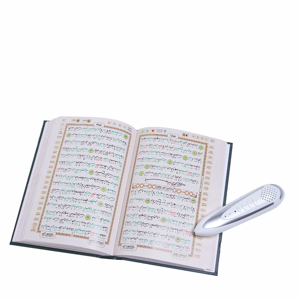 Исламский подарок цифровая ручка quran Мусульманский Коран ручка для разговоров Каида nouraniah, говорящий словарь. Sahih Bukhari мусульманский, Hajj Umrah