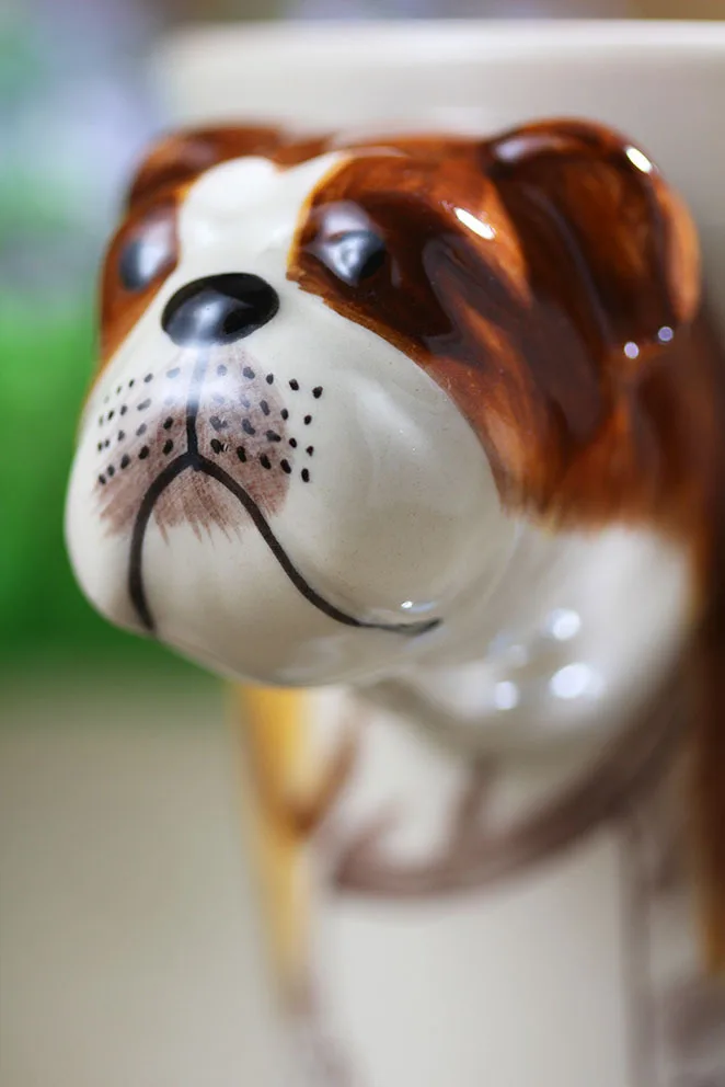 animal ceramic mug