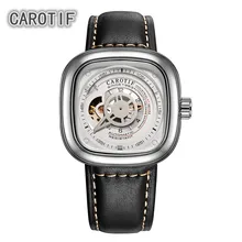 CAROTIF High Quality Tourbillon Men Watches Montre HommeTop Brand Luxury Business Watches Men Automatic Mechanical Wrist Watches