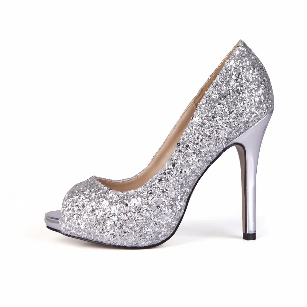 

2019 Women Zapatos De Mujer Open Peep Toe Bling Thin High Heels Ladies Sexy Dress Prom Wedding Shoes Party Shoes For Woman T3
