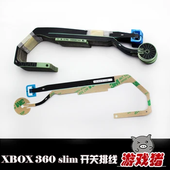 

20pcs/lotXbox 360 xbox360 Slim Replacement Repair Part Power Eject Button Repair Part Switch Flex Cable Connector free shipping