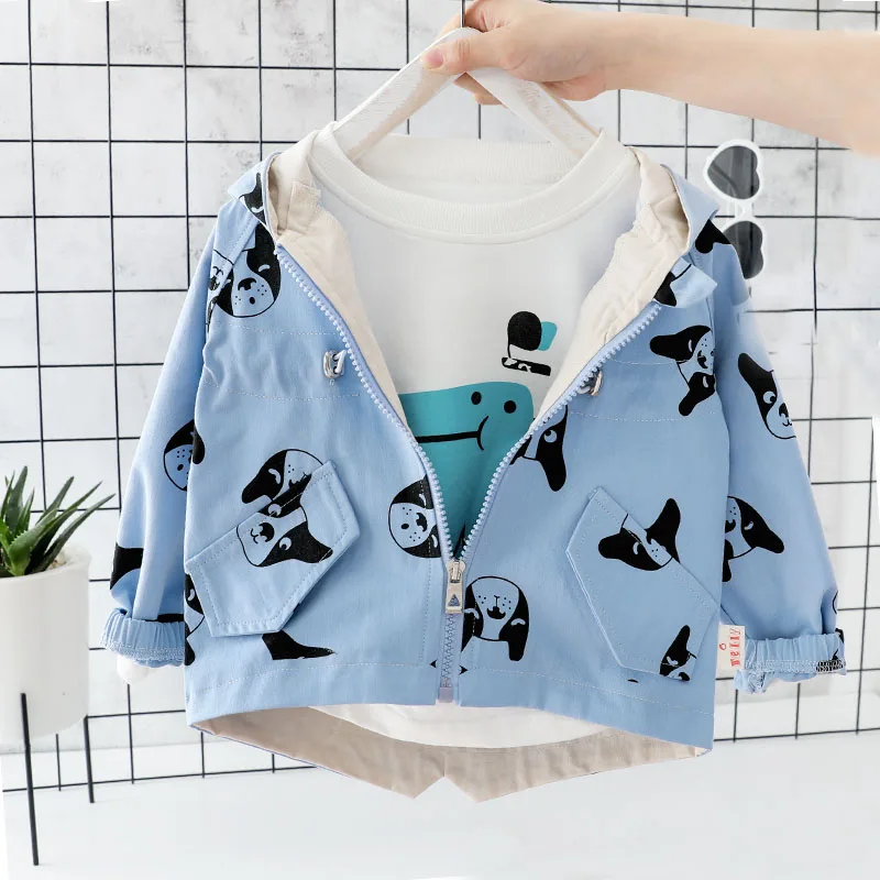 

Kid Toddler Cartoon Cute Casual Jacket Zipper Coat Autumn 2019 Hot 1 2 3 4 Years Boy Girl Outerwear Coats Autumn Jackets Coats
