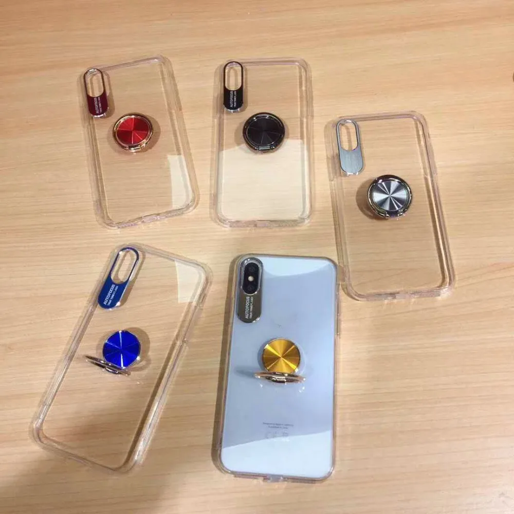 

Sinbeda Armor Case For iPhone 6 6 PLUS 7 7 PLUS 8 8Plus Transparent Phone Case For XS MAX XR X with Kickstand Holder