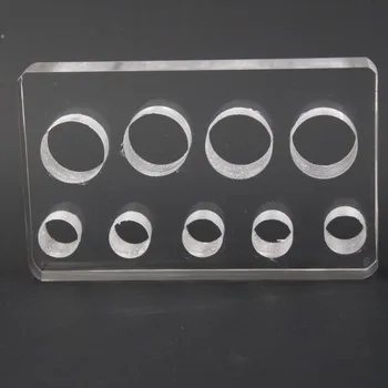 

2pcs Oval Acrylic pigment rack permanent makeup pigment cup Color pigment cup holder free shipping