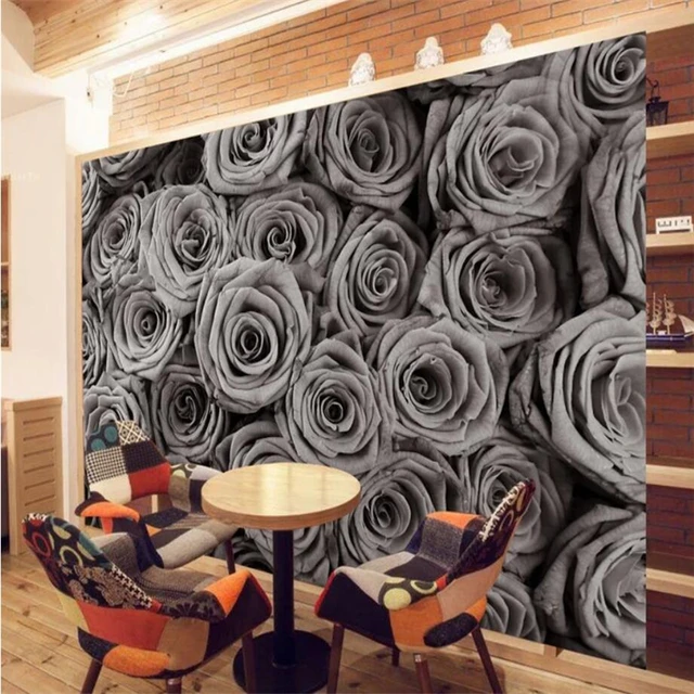 Beibehang Wallpaper Ruang Tamu R Tidur Antik Mawar Mural Beibehang Wallpaper Ruang Tamu R Tidur Antik Mawar Mural Televisi Latar Belakang Dinding Dekorasi Rumah