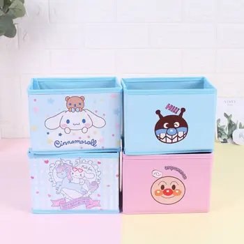 

IVYYE Anpanman Cinnamoroll Fashion Anime Storage Boxes Bins Cartoon Home Beauty Case Cosmetic Box Pouch Makeup Basket Girls NEW