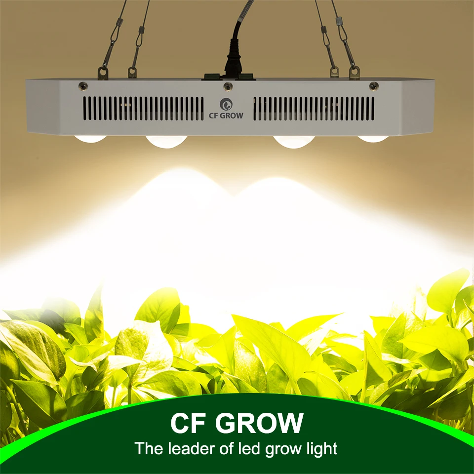 Citizen 1212 COB светодиодный Grow Light полный спектр 300W 600W 900W 3500K 5000K = HPS растут лампы для комнатных растений для растений; для овощей цветок освещение