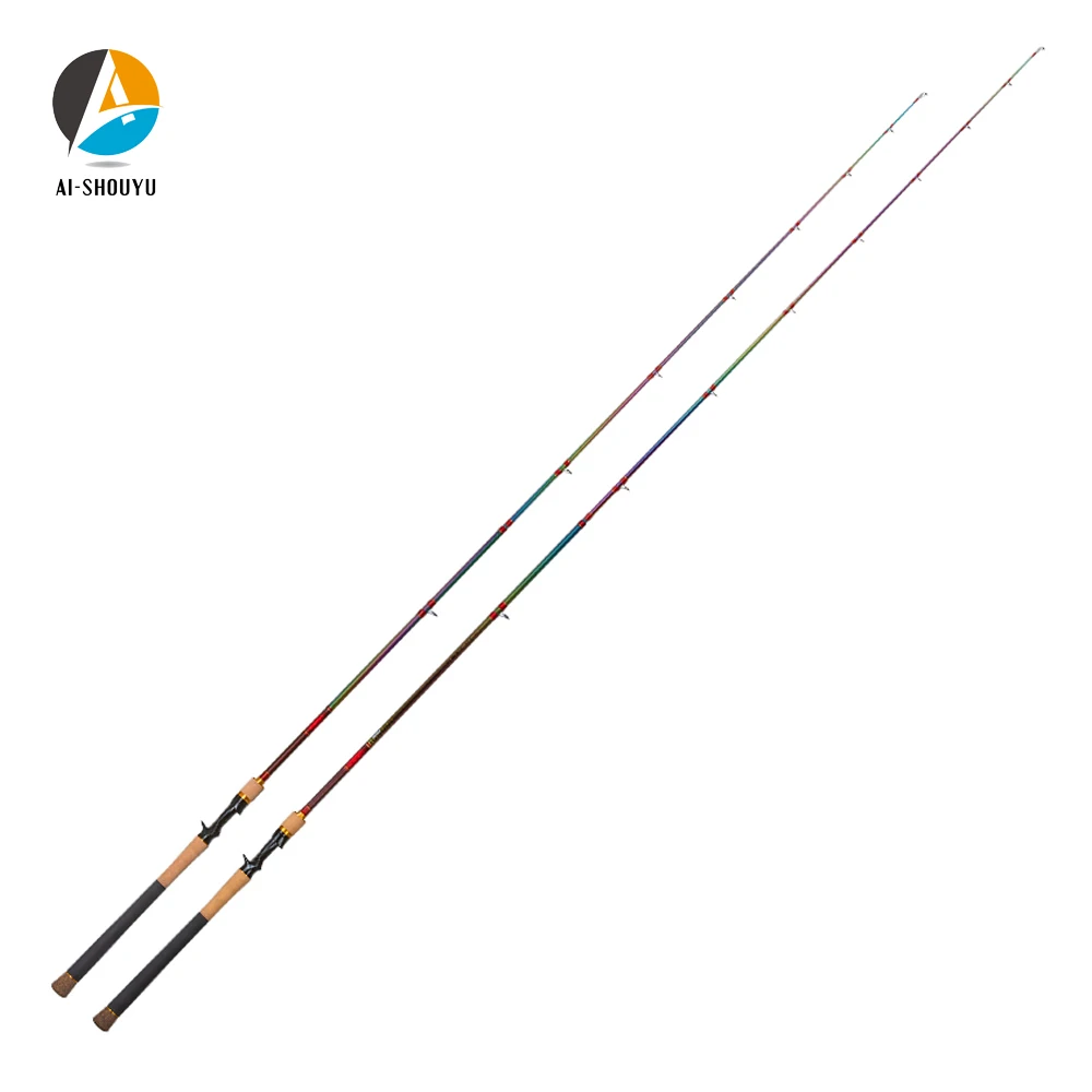 AI-SHOUYU Snakehead Casting Fishing Rod XF Action XH Power FUJI Guide Ring FUJI Reel Seat EVA Soft Cord Handle Aluminum Fittings AI-SHOUYU Snakehead Casting Fishing Rod XF Action XH Power FUJI Guide Ring FUJI Reel Seat EVA Soft Cord Handle Aluminum Fittings