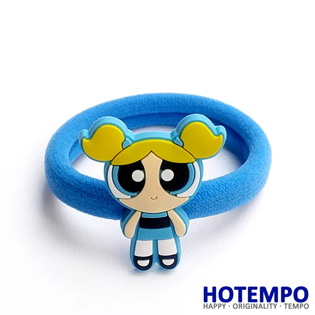 Powerpuff Girls hair accessories Blossom Bubbles BB Hair clips for