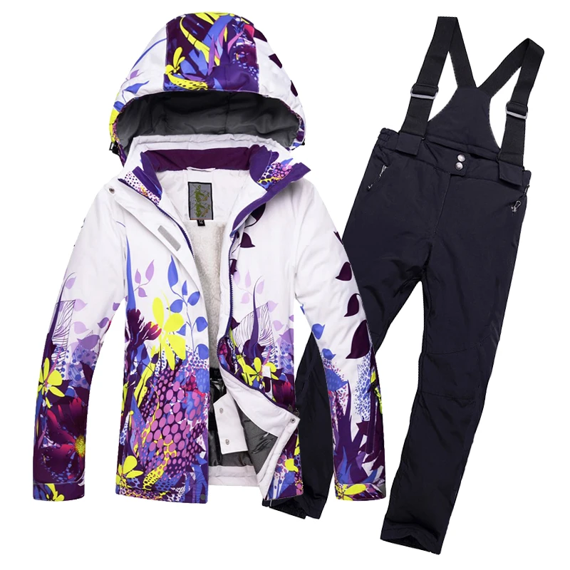 Children Boys and Girls Brand Snowboard Jacket and Pant Winter