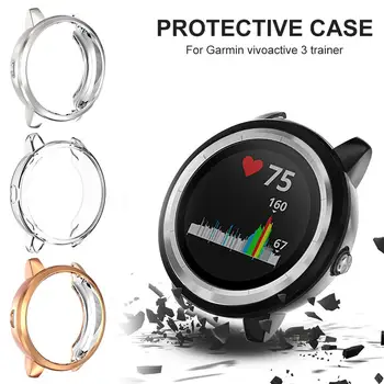 

TPU Protective Case Protection Cover Shell For Garmin Vivoactive 3 Trainer Smart Watch Waterproof Dustproof Scratch-Proof Case