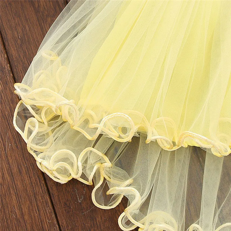 2019 New cute Toddler Baby Girls Summer Floral Dress Princess Party Wedding Tulle Dresses baby show gifts (9)