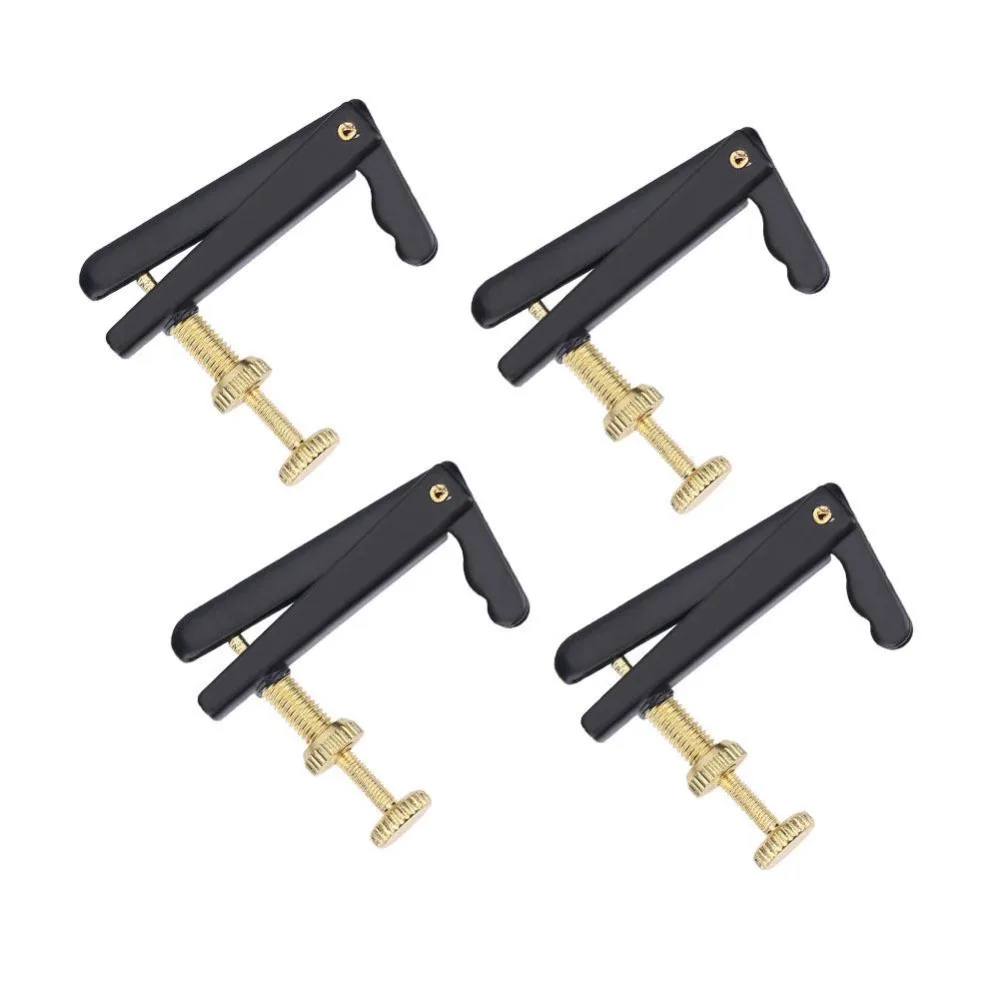 

4Pcs Durable Metal Cello String Adjusters Cello Fine Tuners Musical Instrument Replacement Parts for 3/4 4/4 Cello