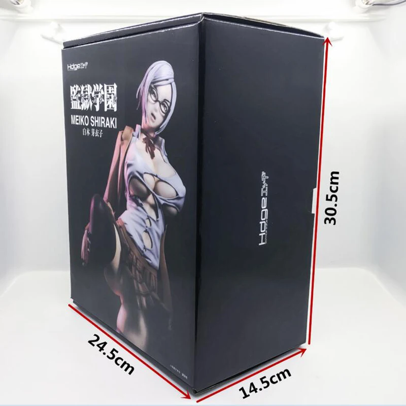 Сексуальная фигура аниме Prison School Meiko Shiraki сексуальные фигурки ПВХ Коллекция Модель игрушки brinquedos подарок