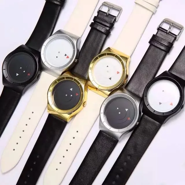2016 Новинка поступление высокое качество простой пару часов Для женщин Повседневное кварцевые часы Мода Дизайн Мужской вращающихся