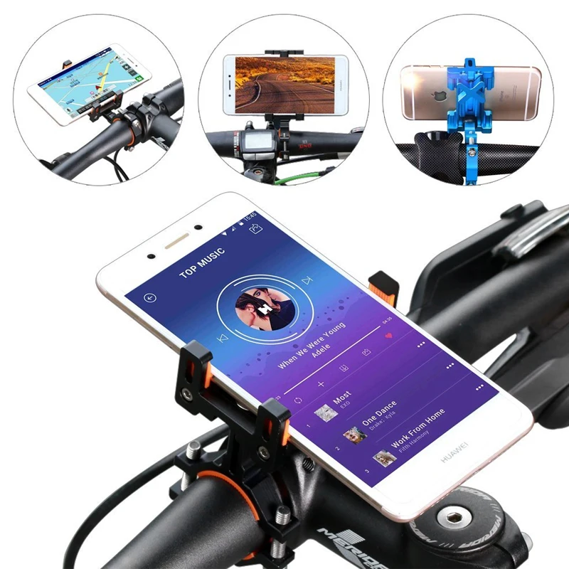 

VastFire Universal Alloy Adjustable Strong Phone Mount for Motorcycle Bicycle MTB ATV
