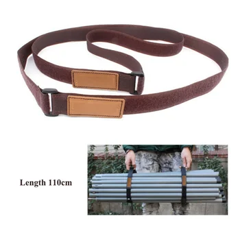 

2 Pcs/Set Outdoor Backpack Luggage Sleeping Bags Mattress Strap Nylon Strap with Quick Release Buckle Tied Band Fixed Belt Tool