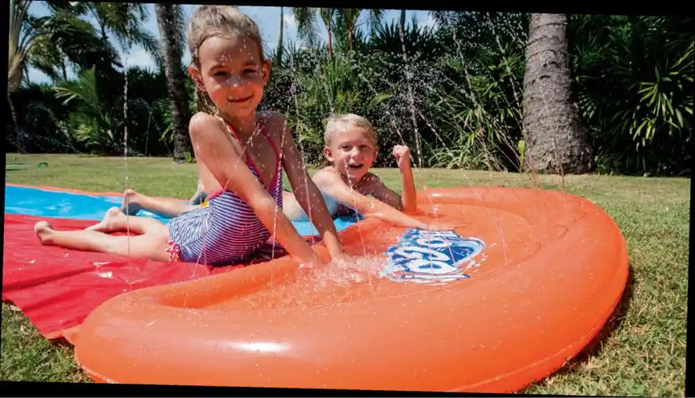 Inflatable Racer Water Slide Double Surf Rider N Slide Blast