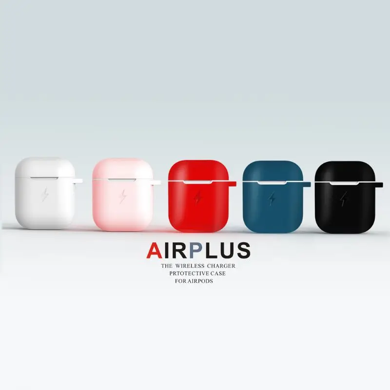 

Wireless Charge Case For Airpods QI Standard Airpods Wireless Charging Receiver Cover Compatible