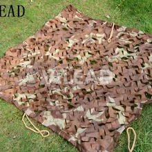 VILEAD 1,5 м x 10 м(5FT x 33FT) пустыня цифровая камуфляжная Военная сеть армейская маскировочная сетка, джунгли укрытие для охоты кемпинга палатка