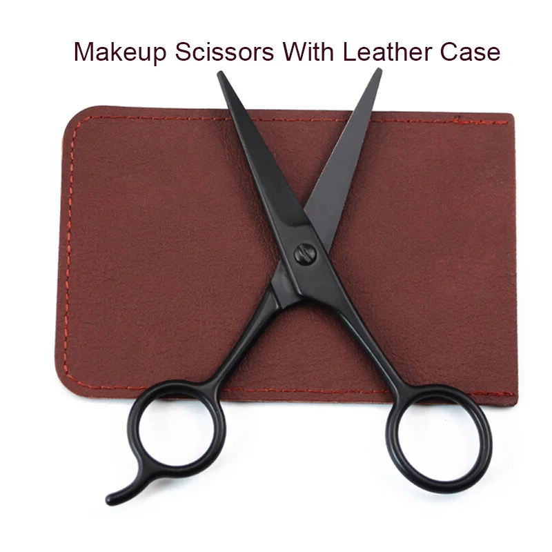 

Makeup Scissors Stainless Steel Nose Hair Beard Scissors Eyebrow Facial False Eyelashes Trimmer Beauty Styling Universal