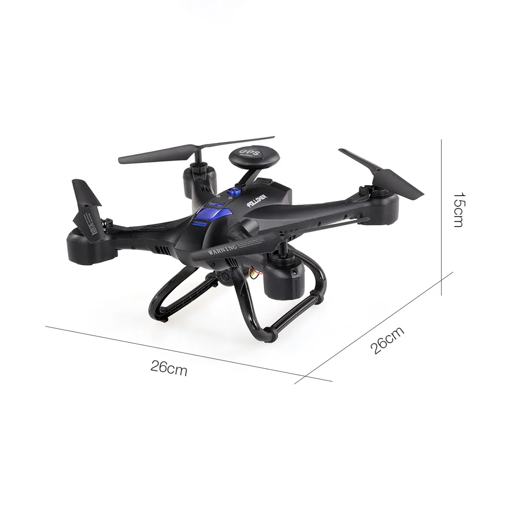 5 8G Дрон Selfie X191 2 4G 4CH 2.0MP с камерой HD FPV GPS RTH стабилизация высоты Радиоуправляемый
