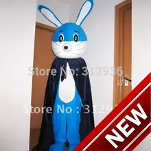 Индивидуальные костюм персонажа из мультфильма талисман Косплей продукты синий+ розовый 2 кролик реклама настроены S. м. l. XL