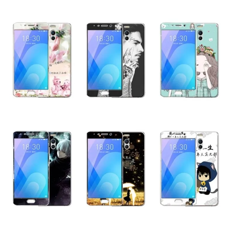 Meizu M6 note case cover glass screen protector  (36)