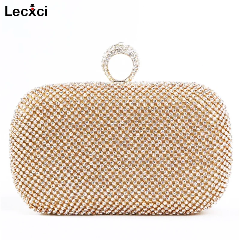 

Diamond-Studded Evening Clutch Bags Evening Bag With Chain Shoulder Bag Women's Handbags Wallets Evening Bag For Wedding Party