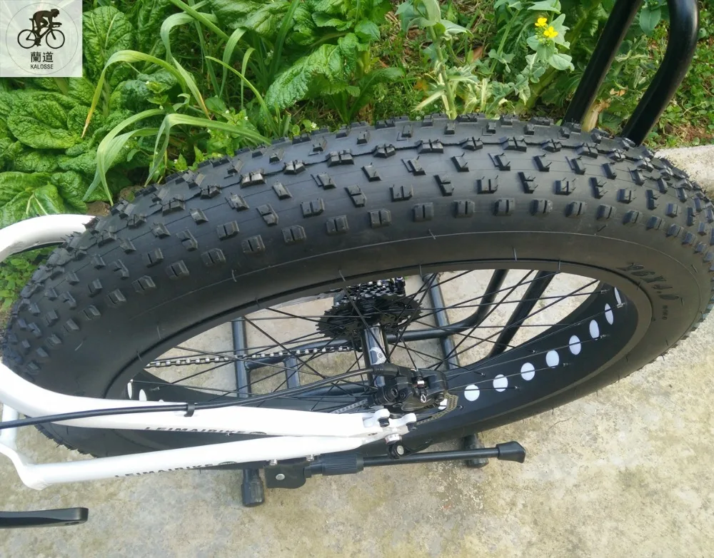 Top KALOSSE Soft-tail Frame snow folding bike 21/24/27/30 speed Fat bicycle , 26*4.0 inch beach mountain bike 4 Top KALOSSE Soft-tail Frame snow folding bike 21/24/27/30 speed Fat bicycle , 26*4.0 inch beach mountain bike 4