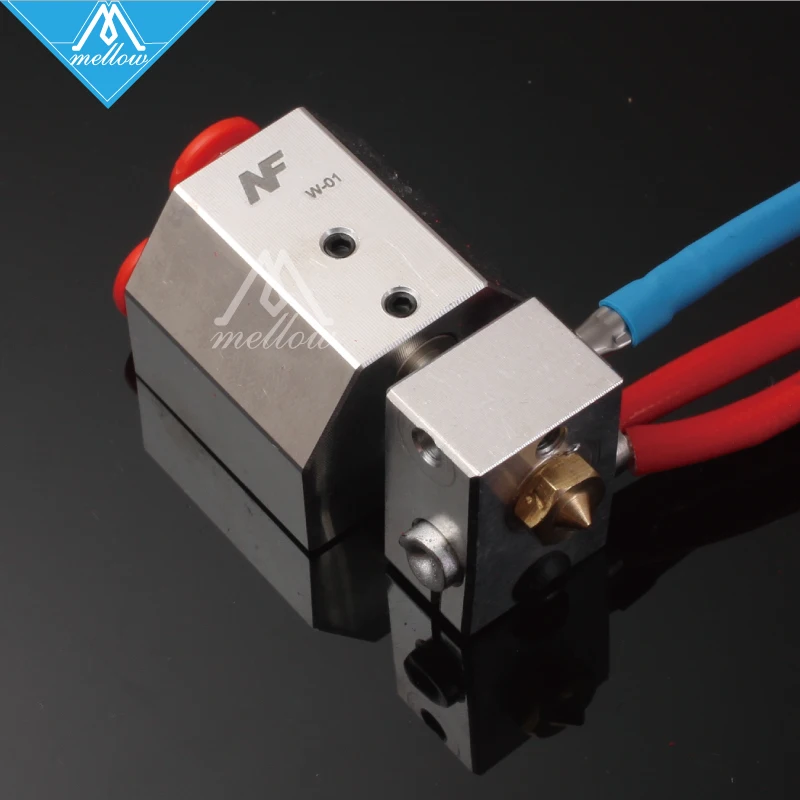 Полностью металлический hotend простой сменный комплект для печати peek PA Филамент E3D