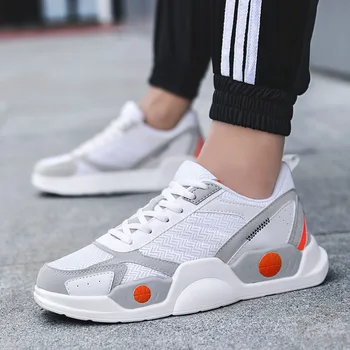 

Explosion models the latest summer men's shoes student net shoes casual personality 2019 newest mixed color fashion tide shoes