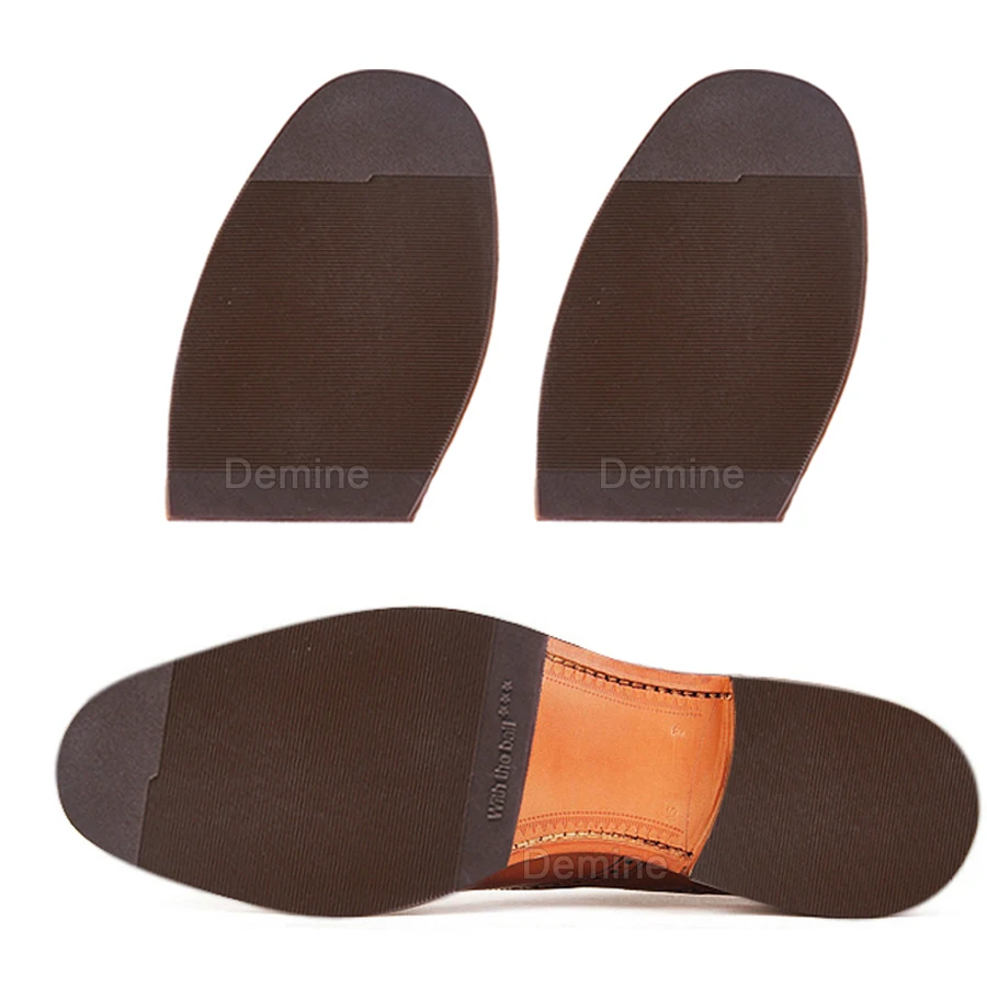 Rubber Schoenzolen Reparatie voor Mannen Lederen Schoenen Anti Slip Grond Grip Half Buitenzolen Vervanging DIY Mat Kussen Voorvoet Pad zool