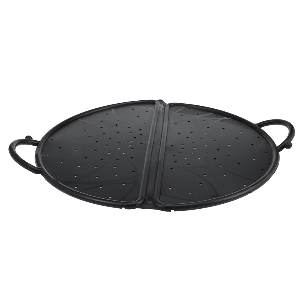 

Foldable Silicone Splash Guard Pan Lid fry pan cover kitchen lids universal pot cover as seen on tv kitchen accessories