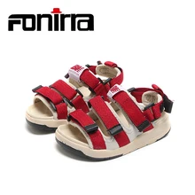 FONIRRA  2019 Hot Sales Summer Kids Pu Leather Open Toe Sandals Baby Girls Casual Shoes Beach Sandals Baby Flat Shoes 701