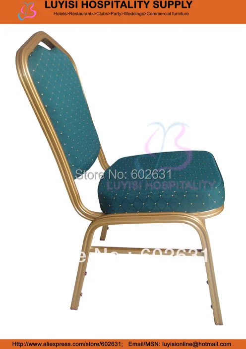 Штабелируемый окрашенный алюминиевый каркас гостиничный стул A1030L