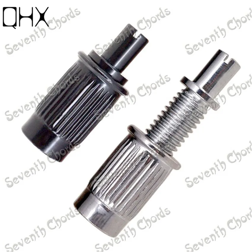 QHX 2 предмета мост шпильки и анкеры для Электрогитары нить Диаметр 8 мм Гитары аксессуары части музыкальный инструмент