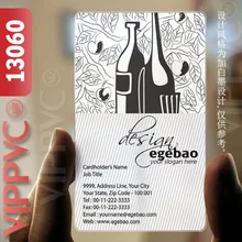 13060 Бесплатные пустые шаблоны визиток-матовые лица полупрозрачные карты толщина 0,36 мм